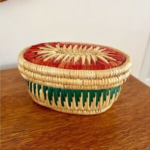Handcrafted Woven Storage Basket